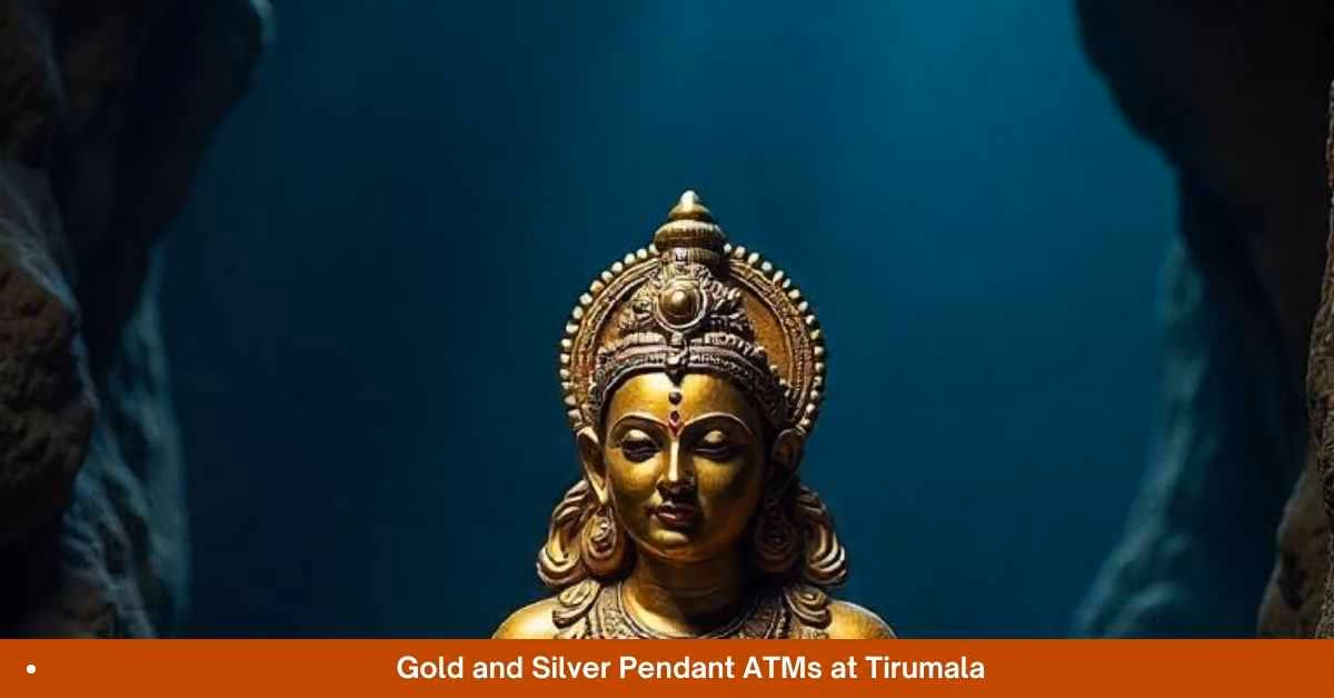 Gold and Silver Pendant ATMs at Tirumala