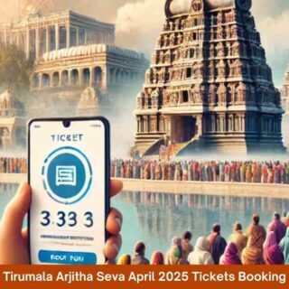 Arjitha Seva April 2025 Tickets Booking