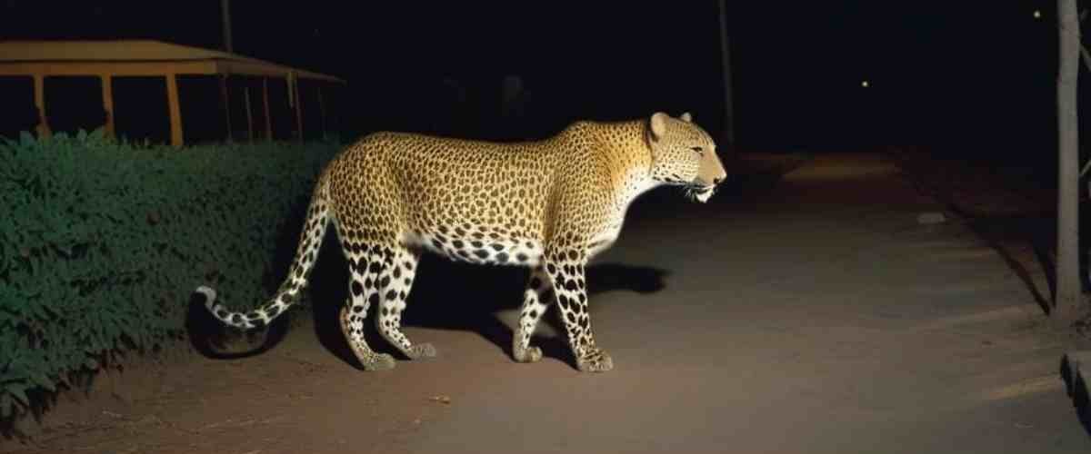 Leopard spotted near Tirupati university campus