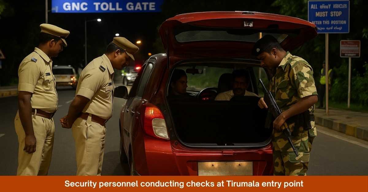 Tirumala on High Alert After Pahalgam Terror Attack: Security Measures Intensified​