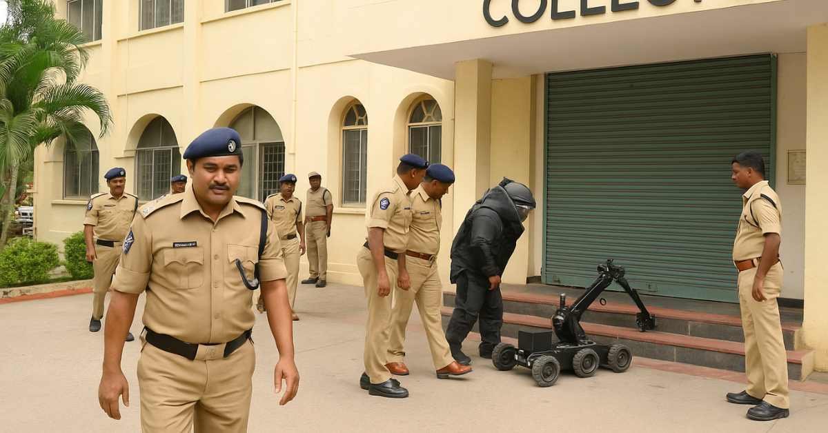 Fake Bomb Threats at Tirupati Collectorate and Agricultural College Cause Panic
