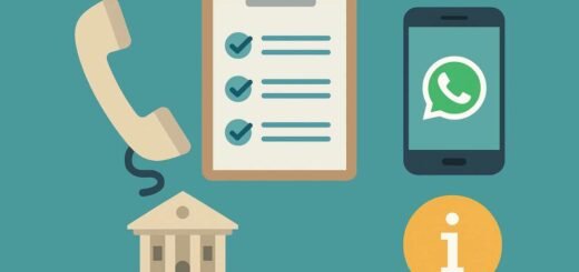 Civic complaint icons showing phone, WhatsApp, checklist and municipal building