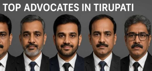 Leading advocates in Tirupati with names and portraits