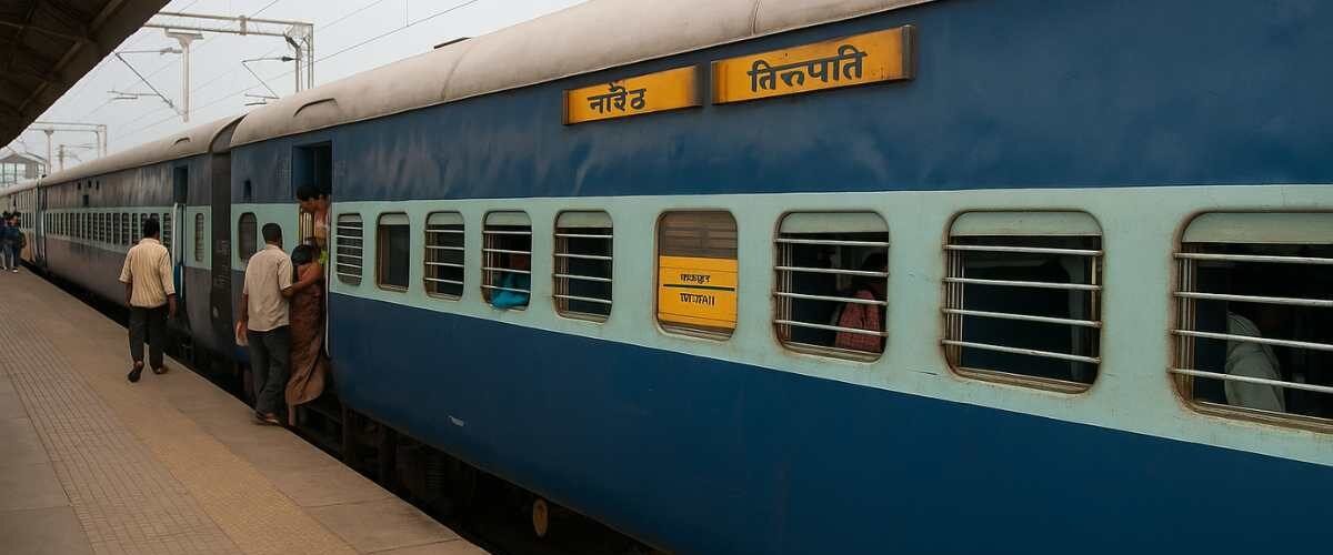 Nanded to Tirupati special train by SCR with schedule