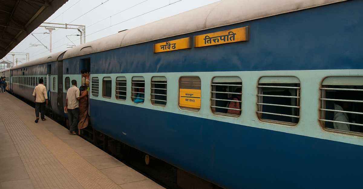 Nanded to Tirupati Special Trains Announced by SCR from July 4 – Full Schedule