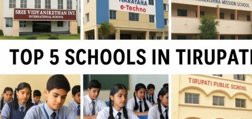 Best schools in Tirupati with facilities and ratings