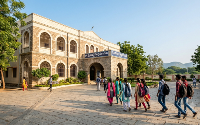 Degree Colleges in Tirupati: Courses, Fees & Admission Guide