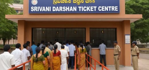 Srivani Darshan Ticket Centre Tirumala near Annamaiya Bhavan