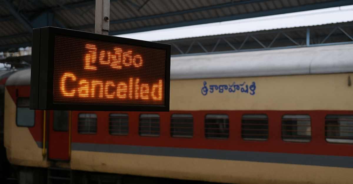 Tirupati Train Cancelled on July 11 Due to Track Works – Full Details Inside