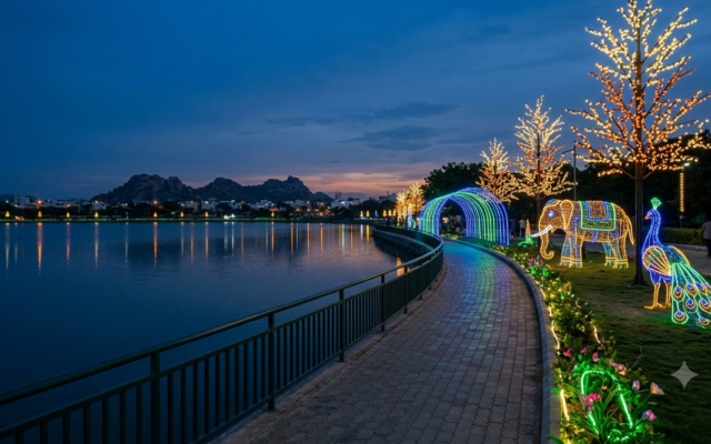 Glow Garden Tirupati at Vinayaka Sagar: Timings, Fee & Tips