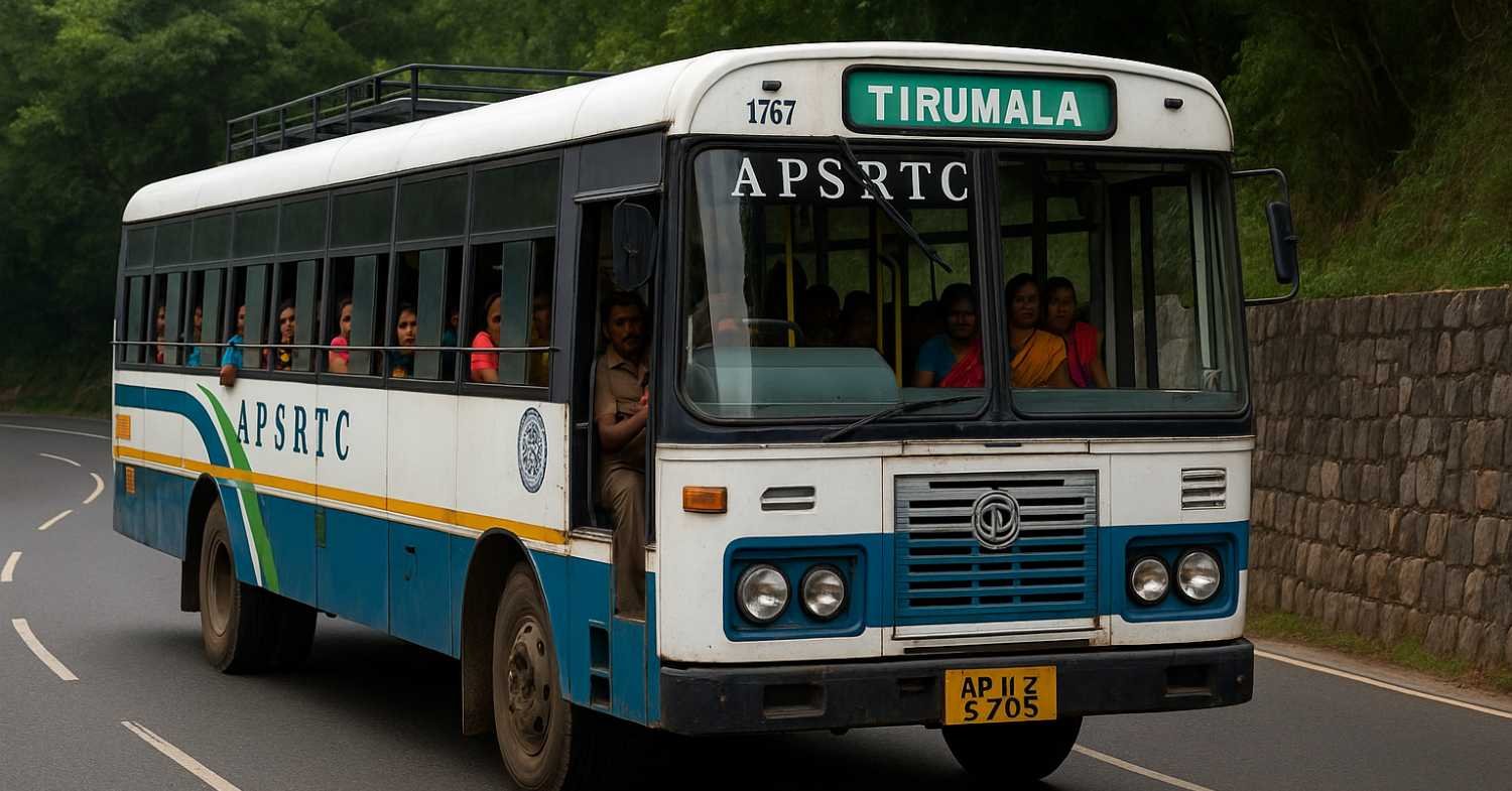APSRTC Extends Stree Shakti Free Bus Travel Scheme to Tirumala Hill Route
