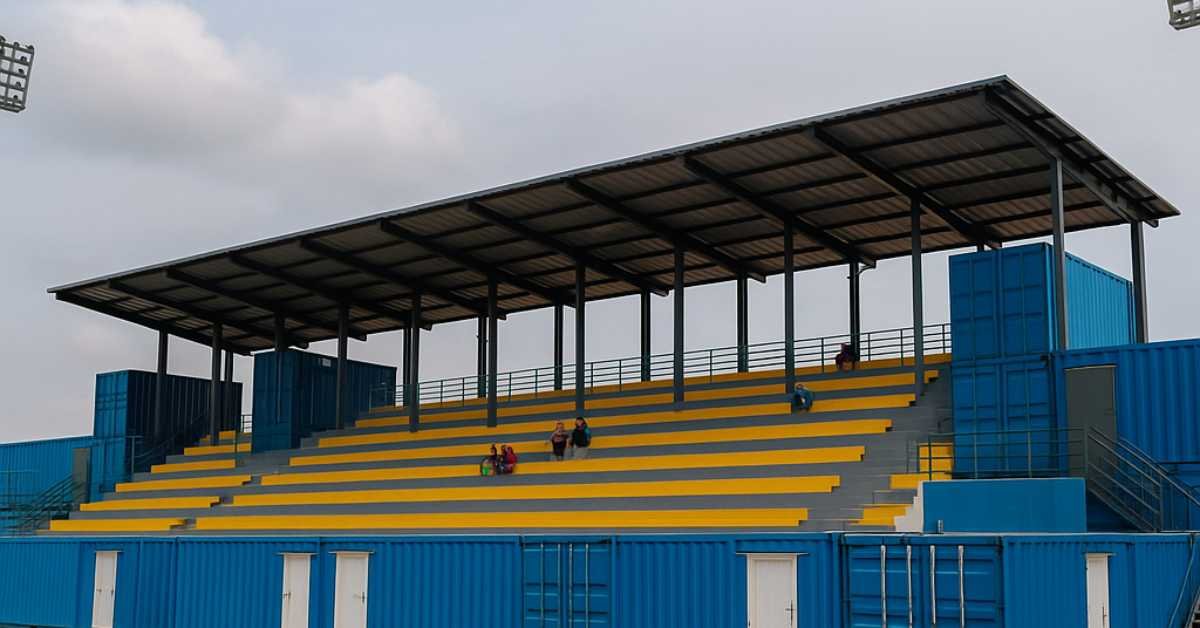 Tirupati’s ₹30 Crore Container Stadium Opens: A First-of-Its-Kind in India