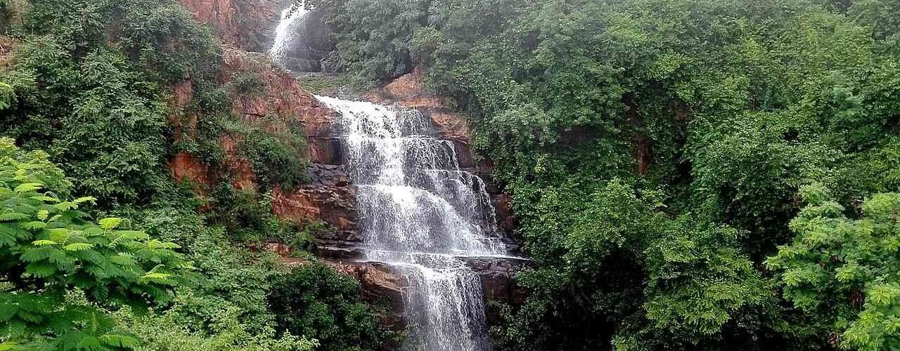 Travel Waterfalls Gundam Malwadi scenic waterfall view