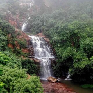 Travel Waterfalls Gundam Malwadi scenic waterfall view