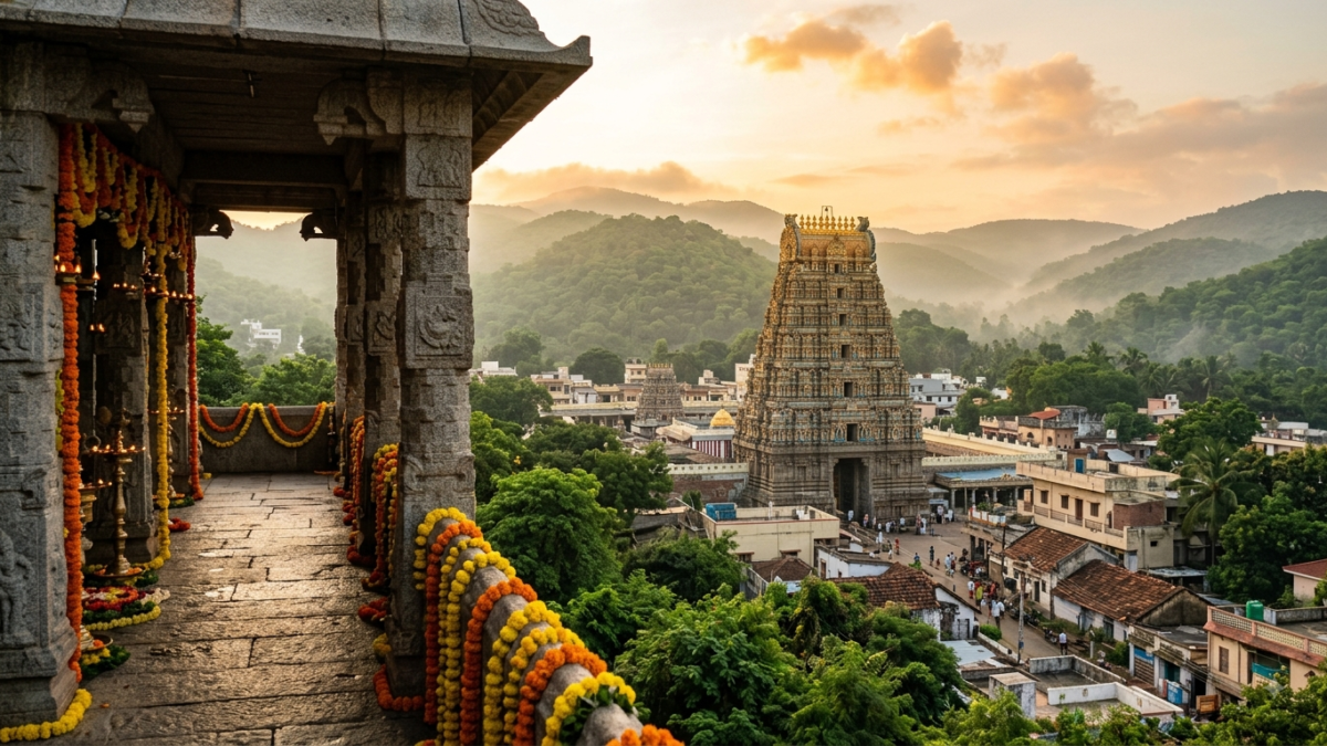 Aadhi Nikki Tirumala visit — Sri Venkateswara Swamy Temple on the Tirumala hills