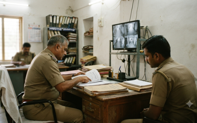 Chittoor Deputy SP Inspection at Penumuru Police Station