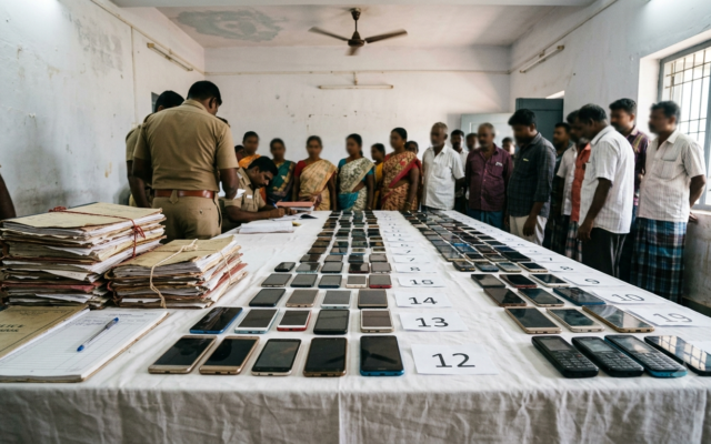Lost Mobile Phones in Tirupati: Police Hand Back 500 Devices Worth ₹1 Crore