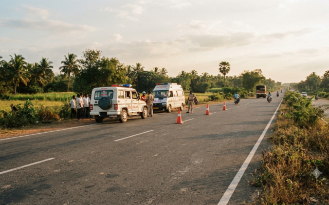 Narayanavanam Road Accident Kills Two Teenagers in Tirupati