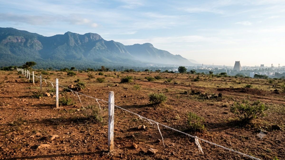 TTD Coimbatore land donation site at Kovaipudur near the Western Ghats foothills