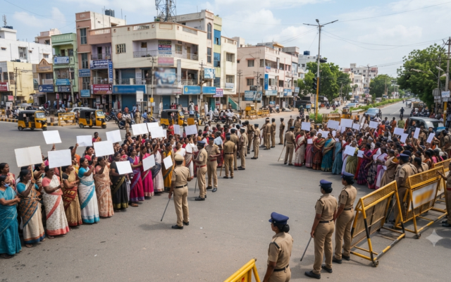 Tirupati Bhumana Arrest Demand: Women’s Protest Explained