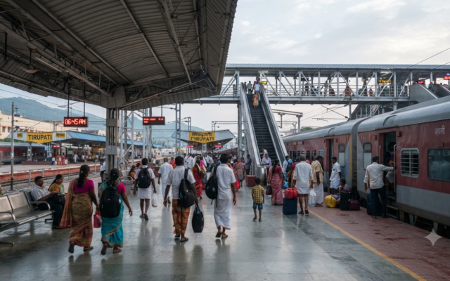 Tirupati Railway Station Guide: Trains, Facilities & How to Reach Tirumala